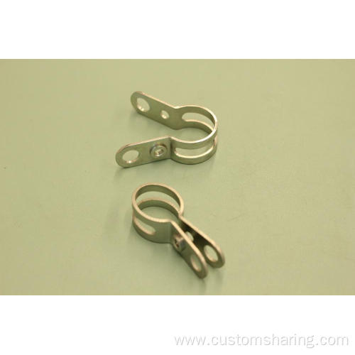 Custom metal clip and metal clasp